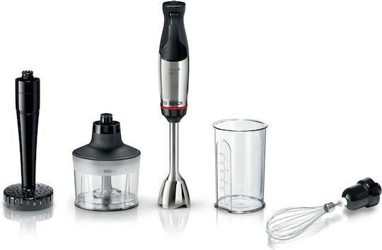 Bosch Serie 6 Blender De Mână Cu Tijă Din Inox 1000W Negru