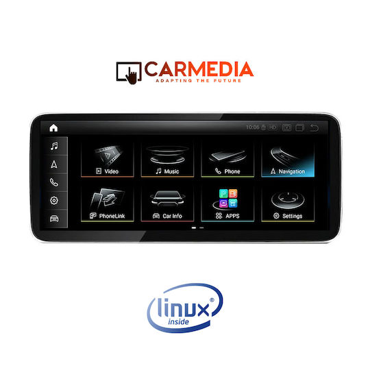 Carmedia Car Audio System for Audi A6 / RS6 / RS7 2012-2015 (Bluetooth/USB/WiFi/GPS) with Touch Screen 10.25"