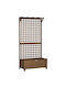 Outsunny Planter Box Lemn Maro 90x45x183cm.