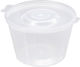 Sauce Container 120ml Transparent Embedded Lid 50pcs