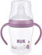 Nuk Cup Educational Sippy Cup Plastic with Hand...