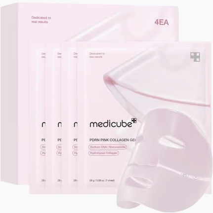 Medicube PDRN Pink Collagen Jelly Mask 4 τμχ x 28gr