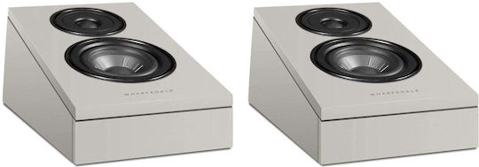 Wharfedale Diamond 12 3Di Paar Hi-Fi Lautsprecher Wandmontiert 100W 2 Anzahl von Fahrern B18xT31xH14.5cm. Gray