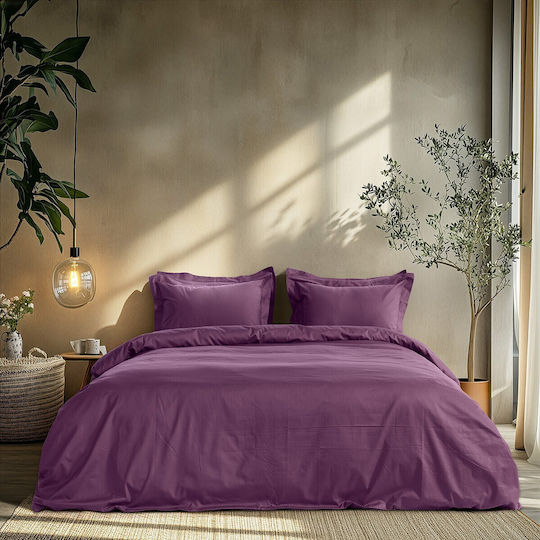 Beauty Home Σετ Μονή 170x250cm Art 1700 Μωβ
