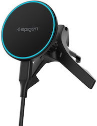 Spigen Suport pentru Telefon cu Încărcare Wireless 15W MagSafe Neagră Spigen Suport pentru Telefon cu Încărcare Wireless 15W MagSafe Neagră