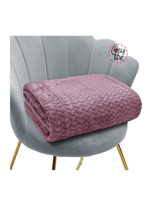 Cosy All Seasons Blanket Velvet Double 215x230c...