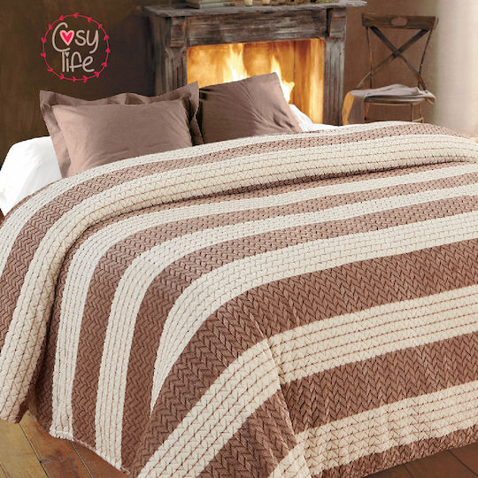 Cosy All Seasons Супер Кинг 220x240см Кафяво Светло Cosy All Seasons Супер Кинг 220x240см Кафяво Светло