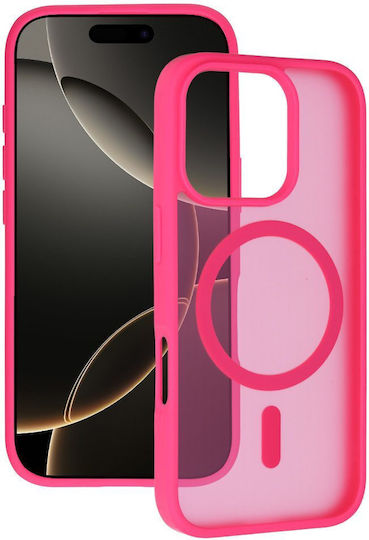 Tel Protect Aura Matt Magsafe Handyhülle iPhone 16 Pro Fuchsie