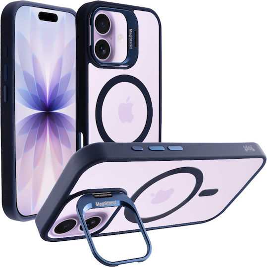 Idol 1991 Magstand Задна корица Силикон Прозрачен (iPhone 17)