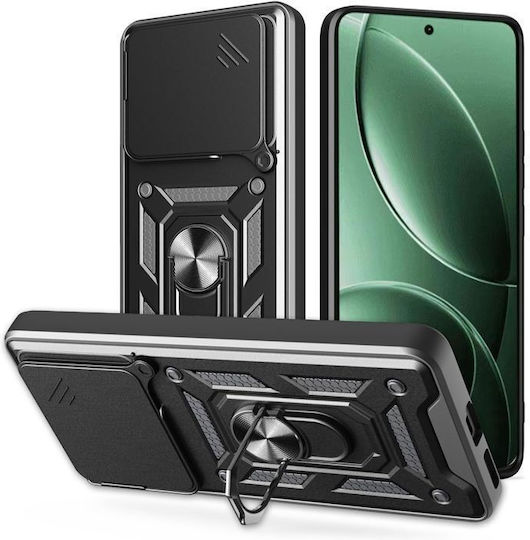 Orso Combo Kickstand Slide Back Cover Negru (Poco F8 Ultra)