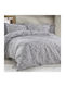 MayHome Σετ Κουβερλί Μονό Βαμβακερό Floral 160x240cm 2τμχ