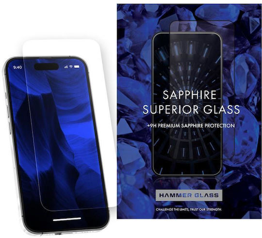Tempered Glass Hammer Glass Apple Iphone 17 17 Pro Sapphire 1 Τεμ