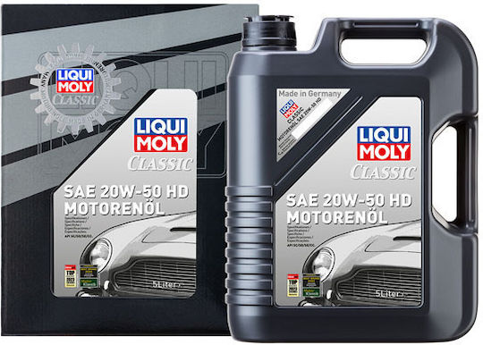 Liqui Moly Hd Classic Масло за мотоциклети за четиритактови двигатели 20W-50 5лт