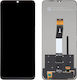 Screen with Touch Mechanism for Xiaomi Redmi 10C, Redmi 10 Power, Poco C40 (Black)