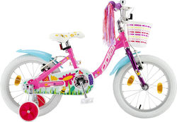 Polar 16 Zoll Kinderfahrrad Fuchsie