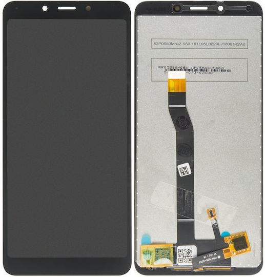 Οθόνη mit Touch-Mechanismus für Xiaomi Redmi 6, Xiaomi Redmi 6A (Schwarz)