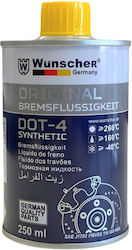 Wünscher W5561 Brake Fluid Dot-4 250ml High Performance Brake Fluid