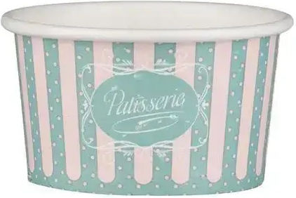 THalassinos Set 50 Papier-Einwegschalen & -becher mit 177ml Fassungsvermögen