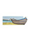 Wooden Painting Boat 3D 50x150cm 6/box