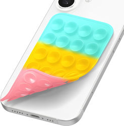 Non Slip Silicone Suction Cell Phone Stand 16317 Yellow Pink Turquoise Non Slip Silicone Suction Cell Phone Stand 16317 Yellow Pink Turquoise