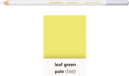 Pastel Pencils Carbothello Stabilo 560 Leaf Green Pale
