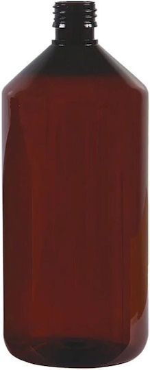 Chemco Plastic Bottle Caramel Cylindrical Pump Pet Pl1000 Pp28 1lt