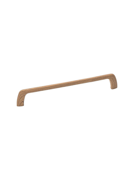 Roline Furniture Handle Made of Metallic Tik 235mm (Hole Centers 235mm) 567-TIK-224