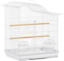 Pawhut White Bird Cage