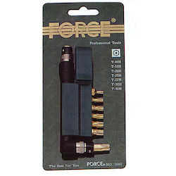 Set Μυτες Torx 1/4'' 8τμχ Force