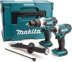 Makita DLX2145ZJ Набор Ударна Бормашина И Ударна Отвертка Makita DLX2145ZJ Набор Ударна Бормашина И Ударна Отвертка
