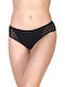 Femeie Slip cu Dantelă Black