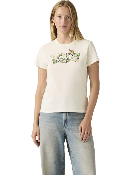 Levi's Women's T-shirt Cream