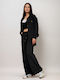 Women's Black Set with Pants with Elastic