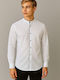 Langärmlig Hemd White