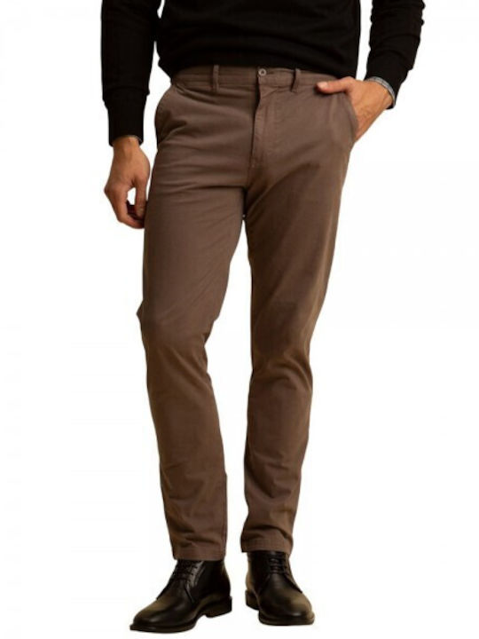 Dors Hose Chino Elastisch Gray