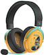 A4Tech Bloody MR595 Ασύρματο Over Ear Gaming Headset με σύνδεση Bluetooth Κίτρινο