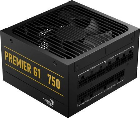 Aerocool Premier G1 750W Black Computer Power Supply Full Modular 80 Plus Gold