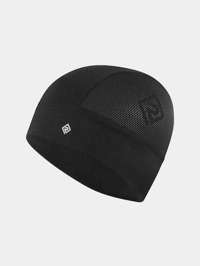 Beanie Unisex Σκούφος Πλεκτός σε Μαύρο χρώμα