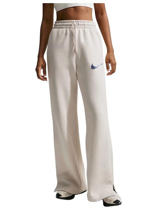 Nike Sportswear Phoenix Παντελόνι Φόρμας Φαρδύ ...