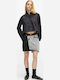 Mini Skirt Washed Black