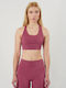 Women's Sports Bra without Padding Bordeaux