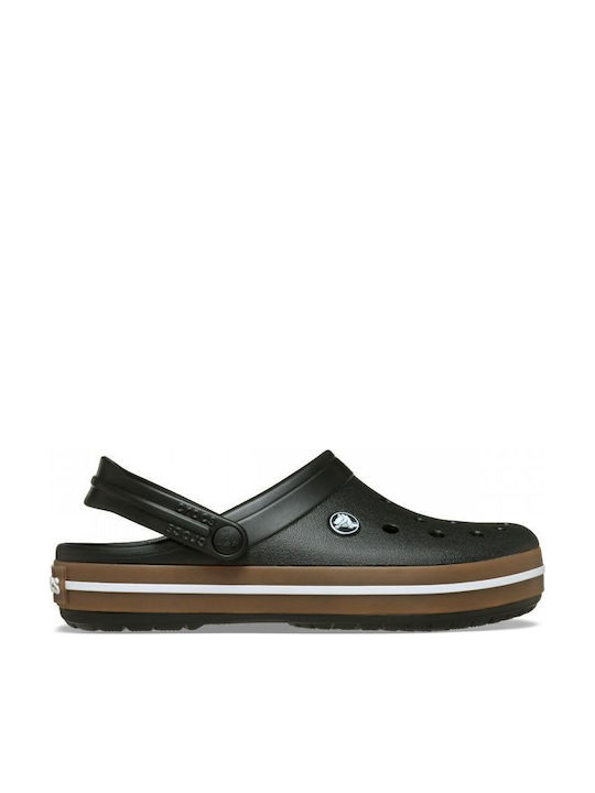 Crocs Crocband Damen Clogs Schwarz