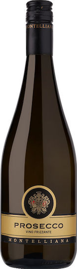 Montelliana Κρασί Prosecco Λευκό Ξηρό Αφρώδες 750ml