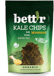 Raw Eco Black Kale Chips Mustard 30g Bettr