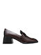 Δερμάτινα Γυναικεία Loafers σε Καφέ Χρώμα
