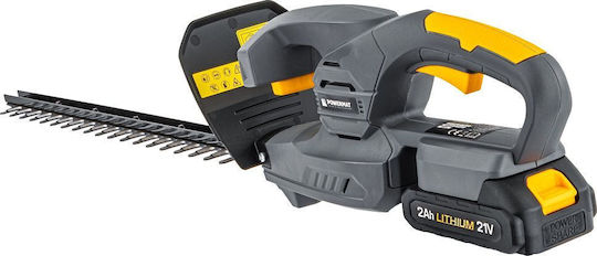 Powermat Foarfecă de gard viu Baterie 21V cu Lungimea Lamei 45cm