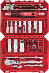 Milwaukee 4932498382 Комплект Кестени И Орехчета 1/4" 42 Бройки
