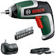 Bosch Ixo 7 Γωνιακό Κατσαβίδι Μπαταρίας 3.6V 2x2Ah