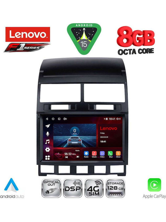 Lenovo Car Audio System for Volkswagen Touareg 2003-2011 (Bluetooth/USB/WiFi/GPS/Apple-Carplay/Android-Auto) with Touch Screen 9"