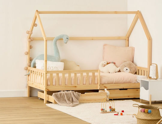 Bosco Montessori Kinderbett Semi-Doppel Für Matratze 155,5x195cm